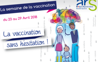 la vaccination sans hésitation ARS 2018