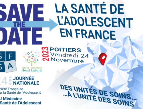 La santé de l’adolescent en France – Journée du DIU et de la SFSA à Poitiers le 24 novembre