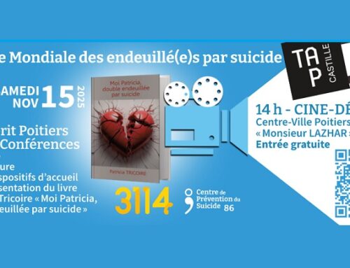 Journée mondiale des endeuillé(e)s par suicide – Samedi 15 novembre à Poitiers