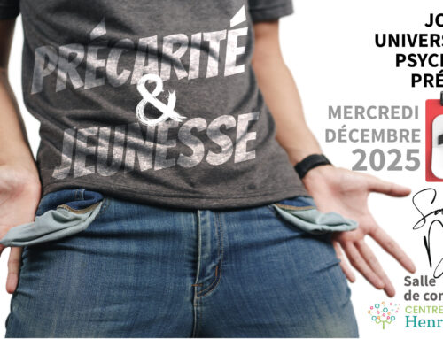 Journée universitaire Psychiatrie précarité – Précarité et jeunesse