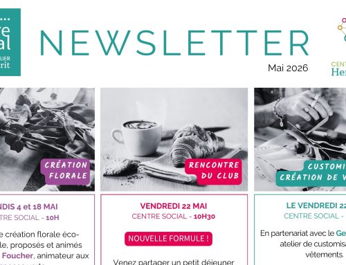 Programme des animations du mois de mai au Centre Social