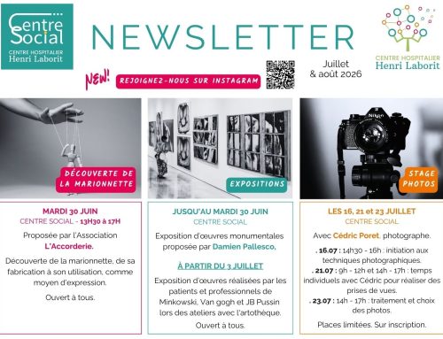 Centre Social : Programme des animations de l’été