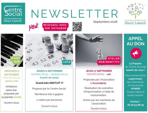 Centre Social : Programme des animations du mois de septembre