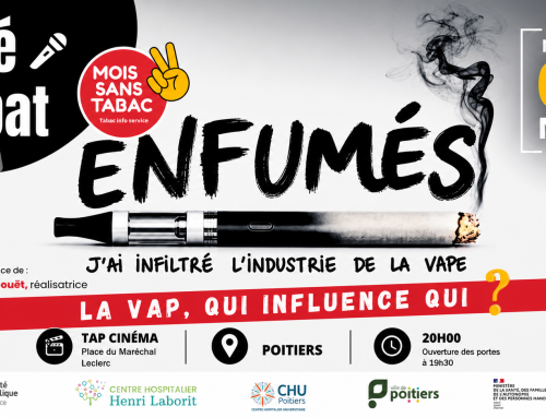 Mois sans tabac : Ciné-débat “Enfumés – J’ai infiltré l’industrie de la vape” le 3 novembre au TAP Cinéma