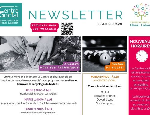 Centre Social : Programme des animations du mois de novembre